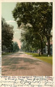 NH - Keene. Main Street looking North, circa 1900