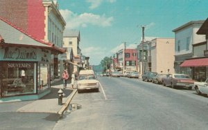 BAR HARBOR, Maine, 1960-70s; Main Street, Version-3