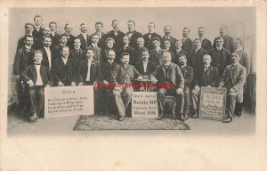 Germany, Berlin, Matiske 261 D Organisation 1904, Math, Group of Men
