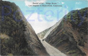 Swede's cut ridge route between los angeles and bakersfield