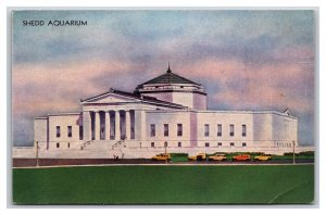 Shedd Aquarium Building Century of Progress Chicago IL UNP DB Postcard G18