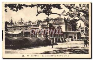 Postcard Old Annecy Casino Fleury Raillon arch