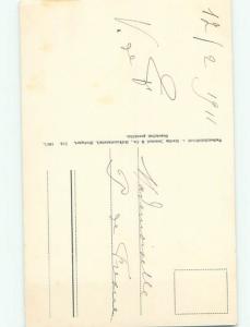 Very Old Foreign Postcard BEAUTIFUL FLOWERS SCENE AA4899