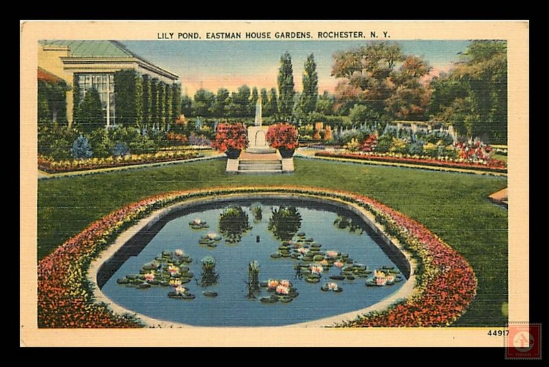 Lily Pond, Eastman House Gardens, Rochester, New York