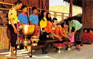 Marriage ceremony in True Thai of Siamese Style Thailand Unused 