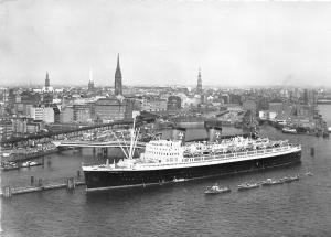 BG33075 amburg passagier schnelldampfer hanseatic germany   ship bateaux