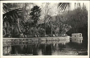 Silver Springs Florida FL Cline Photo 2-E-17 Real Photo Vintage Postcard