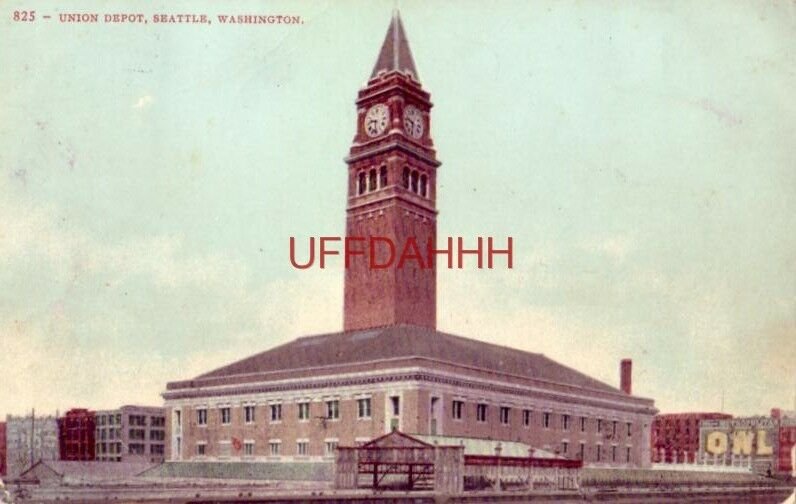 1909 UNION DEPOT, SEATTLE, WASHINGTON