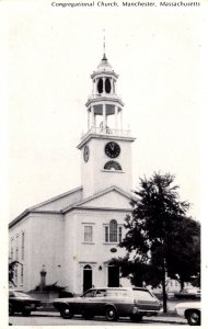 Manchester, Massachusetts - The Congregational Church - in the 1950s