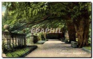 Old Postcard The Terrace Haddon Hall