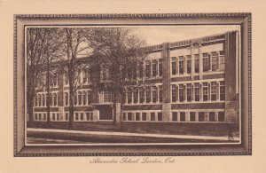 LONDON, Ontario, Canada, 1900-1910s; Alexandra School, TUCK No. 1019