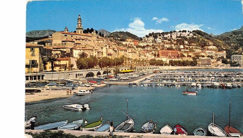 BT5365 Menton le nouveau port de plaisance ship bateaux      France