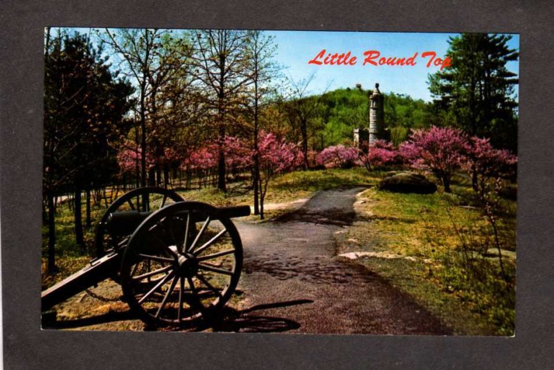 PA Civil War 44th New York Infantry Gettysburg Pennsylvania Postcard Round Top