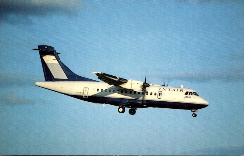 Airplanes INTAIR Canada Aerospatiale/Aeritalia ATR 42-300 Dorval Airport Mont...