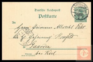 German Reichspost Postcard