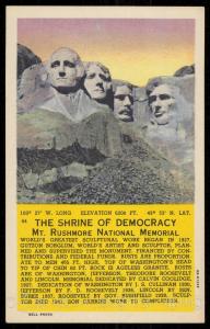 The Shrine of Democracy - Mount Rushmore National Memorial