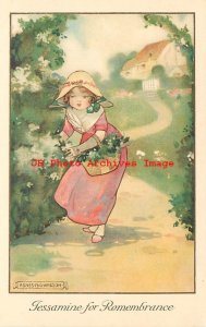 6 Postcards Set, Agnes Richardson, CW Faulkner No 1265, Children & Love