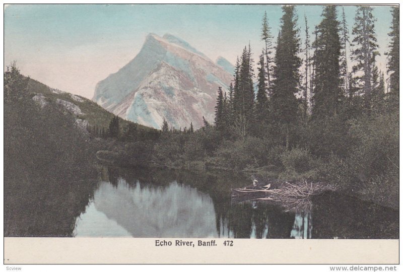 Echo River, BANFF, Alberta, Canada, 1900-1910s