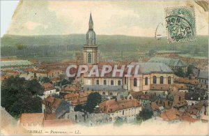 Old Postcard Panorama Cambrai