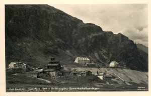 Austria Bad Gastein Nassfeld gold mine photo postcard c.1940