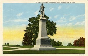 VT - Bennington. Col. Seth Warner Monument