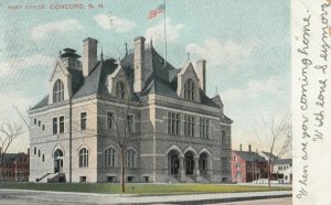 CONCORD, New Hampshire, 1906 ; Post Office