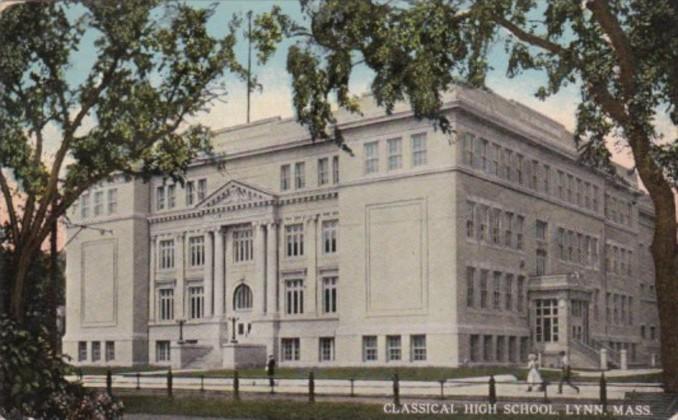 Massachusetts Lynn Classical High School 1913 Curteich