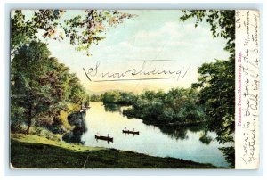 Paradise Pond Northampton MA Massachusetts Postcard (AM7)