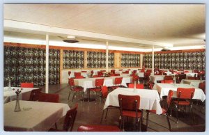 1950-60's LIGHTHOUSE DINER RESTAURANT INTERIOR FENWICK ISLAND DELAWARE POSTCARD