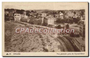 Old Postcard Dinard Vue Generale From Jack Crystal Hotel