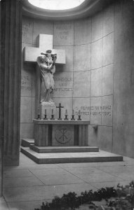L125 France Monument de L'Hartmannswillerkopf Crypt interior vintage postcard