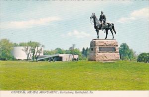 Pennsylvania Gettysburg Battlefield General Meade Monument