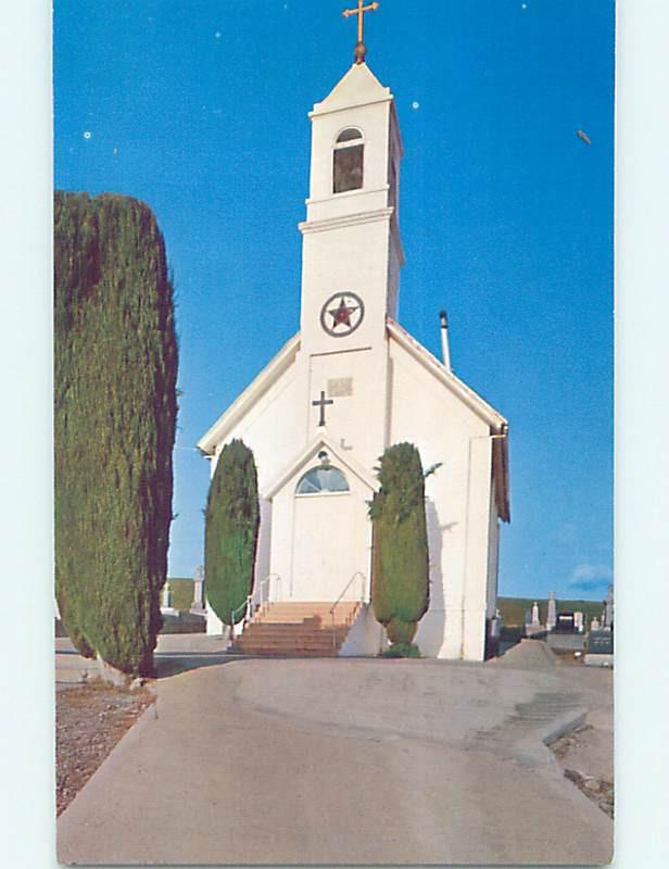 Unused Pre-1980 CHURCH SCENE Jackson California CA L4122