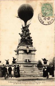 CPA NEUILLY-sur-SEINE Le Monument des Aéronautes su Siége de Paris (413692)