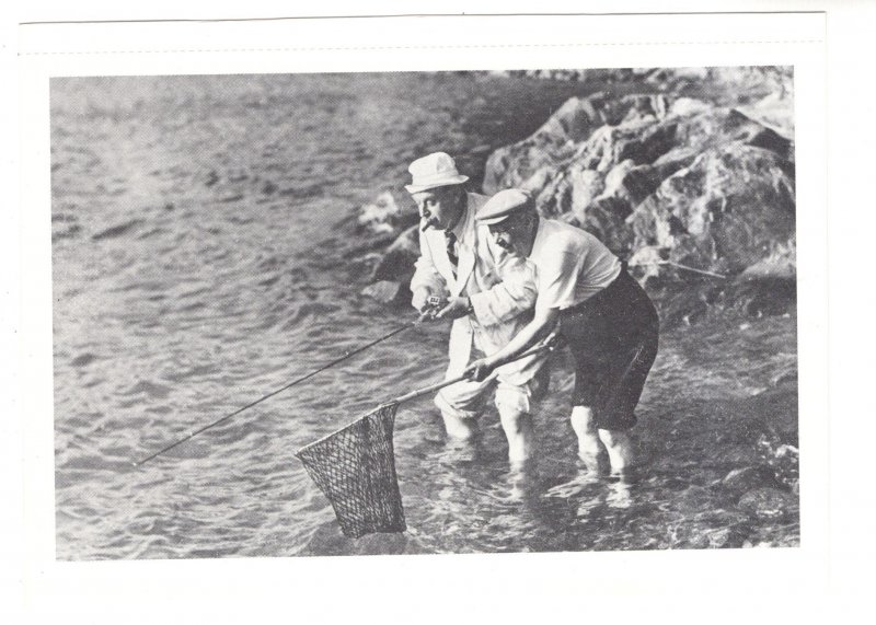 Carl Hagman, Thor Modeen, Swedish film Actors, Fishing, Sweden