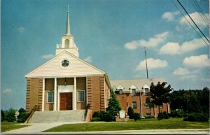 Vtg St Johns Roman Catholic Church Milford Delaware DE Unused Postcard