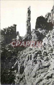 Postcard Modern Canigou alt 2785 m Cote Sud The fireplace with its steeple an...