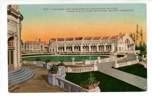 WA - Seattle. Alaska-Yukon-Pacific Expo 1909. View from Agricultural Bldg