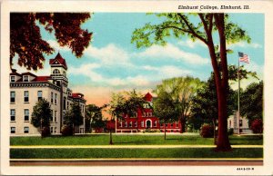 Illinois Elmhurst Elmhurst College Curteich