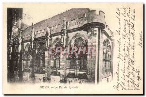 Sens Old Postcard Palace Synodal