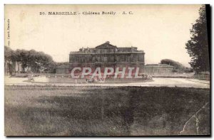Old Postcard Marseille Chateau Borely