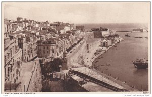 MALTA , 1910s ; View of Valletta