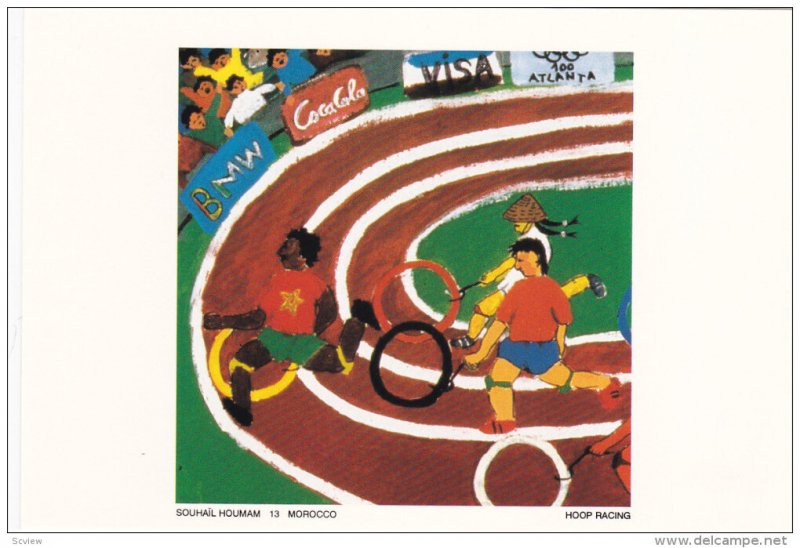 Olympic Games ; ATLANTA 1996 : New Olympic Sport Contest postcard : No captio...