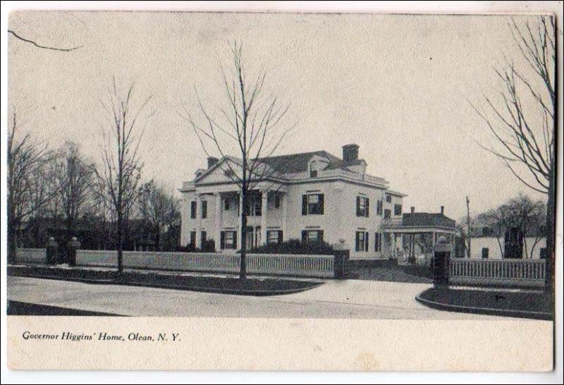 Governor Higgins' Home, Olean NY