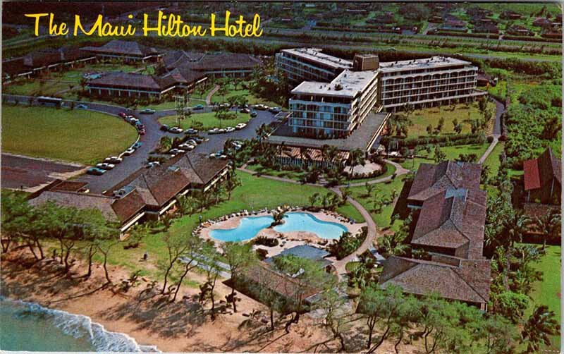 Postcard HOTEL SCENE Honolulu Hawaii HI AL9518