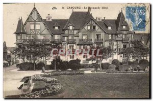 Old Postcard Cabourg The Normandy Hotel