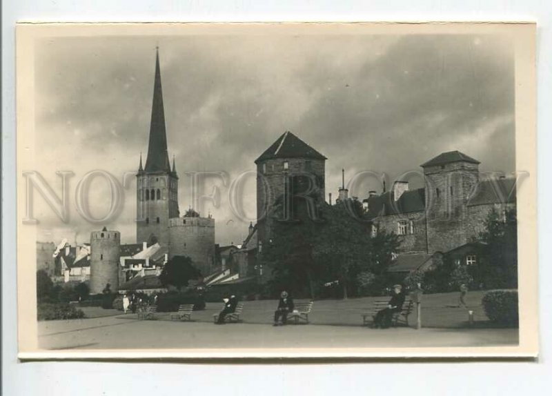 437535 Estonia Tallinn Tower pitch Vintage photo postcard