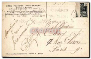 Old Postcard Fougeres