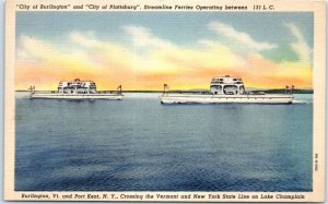 M-100779 Streamline Ferries Operating Between Burlington VT & Kent NY USA