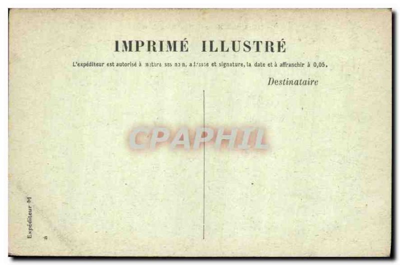 Postcard Old St Aubin sur Mer Effects waves